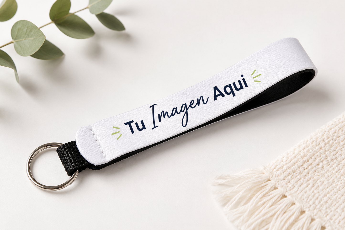 Llavero de pulsera personalizado