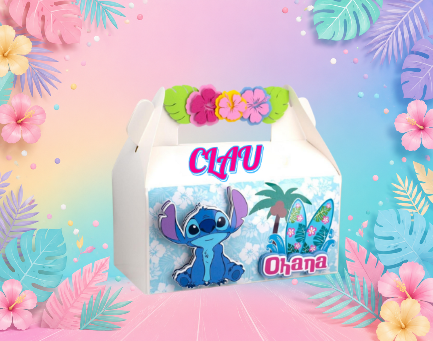 Caja de dulce personalizada