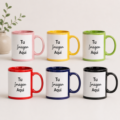 Taza 11oz personalizada cuadro de foto