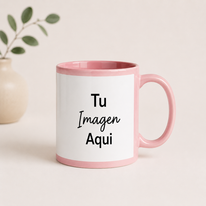 Taza 11oz personalizada cuadro de foto
