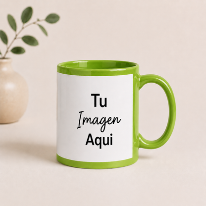 Taza 11oz personalizada cuadro de foto