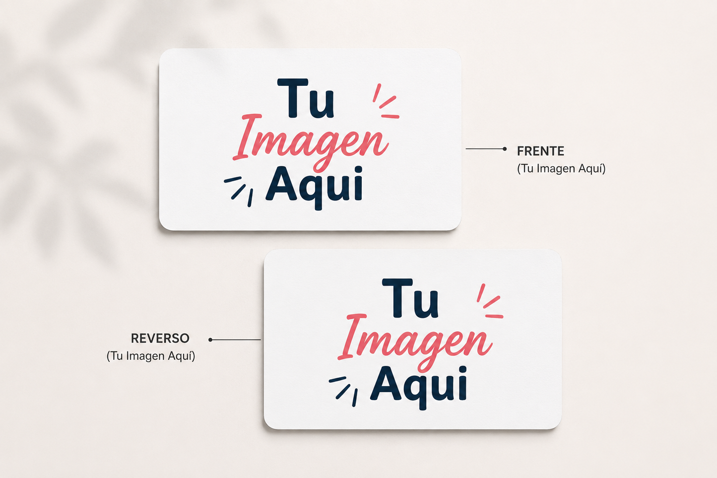 Tarjetas presentación